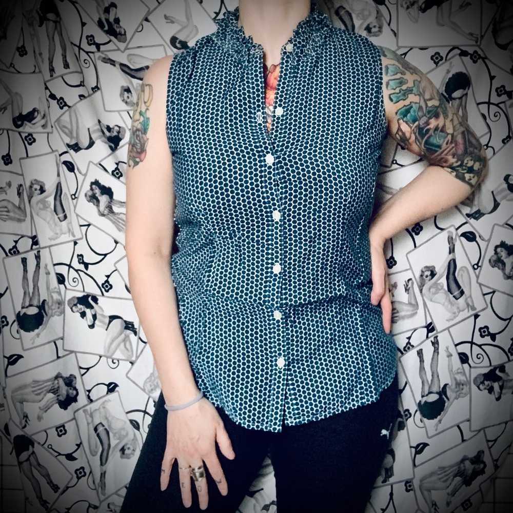 Sleeveless Blouse